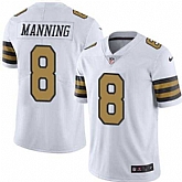 Nike Men & Women & Youth Saints 8 Archie Manning White Color Rush Limited Jersey,baseball caps,new era cap wholesale,wholesale hats